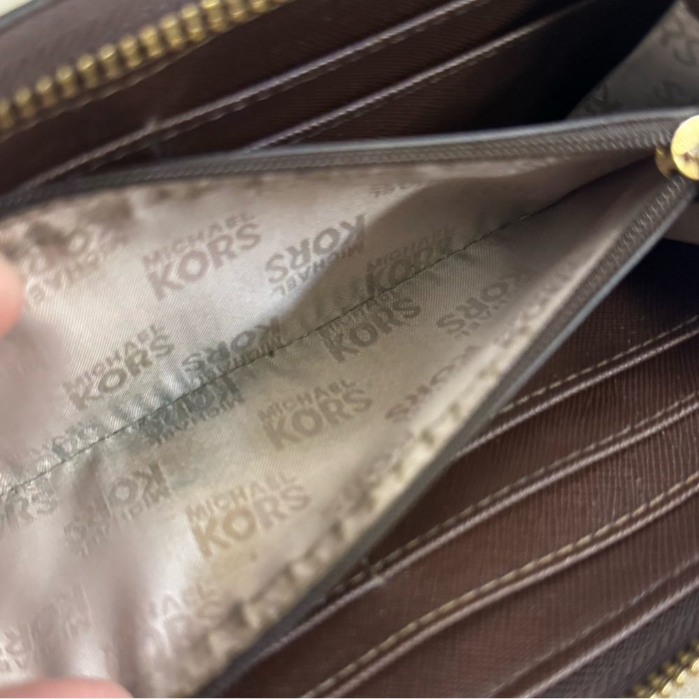 Michael Kors | Brown Python Embossed Genuine Leat… - image 7